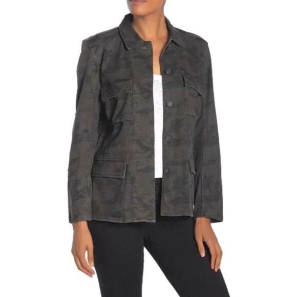 James Perse Camo Utility Jacket Small - Picture 1 of 6